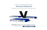 LTE Industrial Router SmartStart - Express, Inc.store.express-inc.com/pdf/SmartStart_Configuration... · 2016. 12. 27. · logs and more. The router supports both IPv4 and IPv6 protocols,