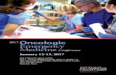 2017 Oncologic Emergency Medicine Conference · 2020. 8. 25. · acute renal failure, hyperkalemia, symptom management, pulmonary toxicities and effusion (Knowledge, Competence);