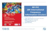 BR IFIC (BR International Frequency Information Circular) · 2015. 5. 18. · 20 of the Radio Regulations. One copy of the BR IFIC, in DVD format, is distributed free of charge to