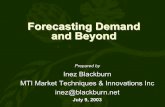 Forecasting Demand and Beyond - Market Techniquesmarkettechniques.com/assets/pdf/ForecastingDemand.pdf · Collaborative Forecasting Opportunities Collaborative forecasting significantly