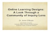 Online Learning Designs: A Look Through a Community of Inquiry … · 2017. 11. 1. · Voki (avatar with audio, animated picture) Integrate into text-based forum; Participants leave