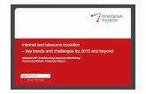Internet and telecoms evolution – key trends and ......MEA Asia–Pacific Research practices Research programmes Research programmes Europe Enterprise Consumer Services ... Worldwide