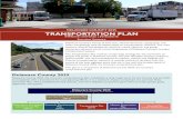 DELAWARE COUNTY 2035 TRANSPORTATION PLAN · 2018. 11. 2. · Delaware County 2035 Delaware County 2035, the County’s comprehensive plan, establishes a long-range vision for the