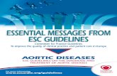 ESSENTIAL MESSAGES FROM ESC GUIDELINESEuropean Heart Journal (2014) 35, 2873–2926 - doi: 10.1093/eurheartj/ehu281 ESSENTIAL MESSAGES FROM FROM THE 2014 ESC GUIDELINES ON DIAGNOSIS