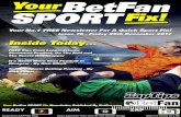 Your No.1 FREE Newsletter For A Quick Sport Fix!betfan.com/news/issue76.pdf · 2019. 8. 16. · Tipster Champions League Your BetFan Sport Fix - Page 1 Your No.1 FREE Newsletter For