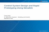 Control System Design and Rapid Prototyping Using Simulink...System Identification Integrated into PID Tuner in Simulink Control Design Compute plant transfer function from simulation