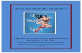 Wonder Woman Report - jackizehner.com · “Wonder Woman was created as a distinctly feminist role model whose mission was to bring the Amazon ideals of love, peace, and sexual equality