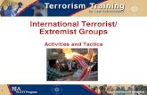 International Terrorist/ Extremist Groupsinfo.publicintelligence.net/SLATT-TerrorismTraining/international.pdf · Palestine/Israel Question 19th century Zionism Greater Syria ...
