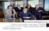 finalist LITIGATION · 2017. 12. 29. · litigation partners, out of more than 700 litigators in all. The firm was The American Lawyer’s Litigation Depart-ment of the Year winner