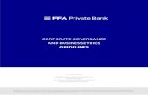 CORPORATE GOVERNANCE AND BUSINESS ETHICS · These Corporate Governance and Business Ethics Guidelines (“Guidelines”) set forth the guiding principles and policies that govern