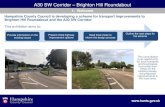 A30 SW Corridor Brighton Hill Roundabout · 2018. 9. 3. · A30 SW Corridor –Brighton Hill Roundabout Hampshire County Council is developing a scheme for transport improvements