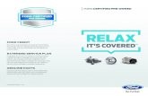 FORD CREDIT EXTENDED SERVICE PLAN GENUINE PARTS · 2020. 8. 21. · FORD CREDIT One of the many benefits of buying a Ford Certified Pre-Owned vehicle is flexible financing options