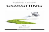 Vol.1. Qué es realmente COACHING - Luis Piza.com · • Certificación internacional en Coaching Ejecutivo . • Certificación internacional en Coaching de Equipos. • Certificación