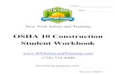 OSHA 10 Construction - EventBank€¦ · What’s the difference between the OSHA 10 General Industry class and the OSHA 10 Construction class? The OSHA 10 General Industry class