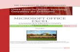 MICROSOFT OFFICE EXCEL - Maryland Business ... · Web viewMICROSOFT OFFICE EXCEL 2013 MICROSOFT OFFICE EXCEL 2013 MICROSOFT OFFICE EXCEL 2013 MICROSOFT OFFICE EXCEL 2013 MICROSOFT