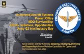 Unmanned Aircraft Systems Project Office MDO Survivability ......Enhanced Manned Unmanned Teaming Suppœt - Rmge Fires Highly Contested TCD EO/IR COMINT/ELWT L-16 —EO/IR Radar COMINT,'EUNT