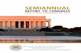 Semiannual Report to Congress, April 1, 2014–September 30, 2014 · 2018. 12. 12. · Semiannual Report to Congress | April 1, 2014–September 30, 2014 Message From the Inspector