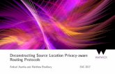 Deconstructing Source Location Privacy-aware Routing ... · Achieving source location privacy and network lifetime maximization through tree-based diversionary routing in wireless