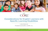 Considerations for English Learners with Specific Learning ...2tphyd2raecs4dg3oo3o9r3c-wpengine.netdna-ssl.com/wp...Dyslexia is a specific learning disability that is neurobiological