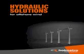 HYDRAULIC SOLUTIONS · 2020. 9. 7. · 4 | Hydraulic solutions for offshore wind 5 Over 50 years’experience. Holmatro hydraulic equipment and system solutions are used worldwide