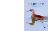 BABBLER - BirdLife Botswana - 56_0.pdfJournal of BirdLife Botswana Babbler No. 56 December 2011 1 1 Babbler No. 56 July 2011 J o u r n a l o f B i r d L i f e B o t s w a n a Editorial