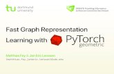 Fast Graph Representation Learning withrusty1s.github.io/pyg_slides.pdf · 2020. 6. 23. · Introduction PyTorch Geometric (PyG) is a PyTorch library for deep learning on graphs,