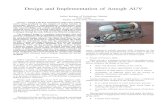 Design and Implementation of Amogh AUV...Amogh can be grouped in three verticals mechanical, electrical and software. II. MECHANICAL Mechanical design module includes designing, prototyping