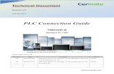 PLC Connection Guide _E0.pdfThe Siemens PLC driver timing is related to the CPU characteristic very much. That's why it is not possible to provide one suitable driver for on-line simulation