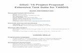 GSoC ‘16 Project Proposal Extensive Test Suite for TARDISopensupernova.org/~wkerzend/gsoc2016/lib/exe/fetch... · GSoC ‘16 Project Proposal Extensive Test Suite for TARDIS BASIC