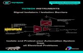YUTECH ISOLATION PRODUCTS ISOLATION PRODUCTS BROCHURE.pdf · A-ISO-AC-LTCT-C1-M A-ISO-DC-LTCT-C1-M CT SECONDARY CURRENTAS INPUT 0-1AAC FOR HTCT 0-5AAC FOR LTCT SCHEMATIC AND APPLICATION
