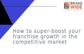 How to super-boost your franchise growth in the competitive market