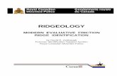 Ridgeology-Modern Evaluative Friction Ridge Identificationchance/chance_news/for_chance_news/... · 2003. 12. 1. · Royal Canadian Mounted Police. Cover Page Introduction Historical