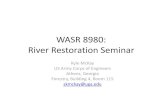 UGA Hydrology - WASR 8980: River Restoration Seminar · 2015. 1. 5. · Topic 1: Ecological and societal demands for freshwater •Global demand for freshwater –Spreadsheet: Household