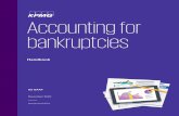 Handbook: Accounting for bankruptcies - KPMG€¦ · Examples of accounting issues that may take on increased importance ahead of bankruptcy include the impairment of goodwill, long-
