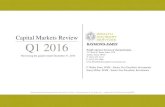 Capital Markets Review Q1 2016 - Raymond James Financial...Capital Markets Review Q1 2016 Material prepared by Raymond James for use by its advisors. Raymond James & Associates, Inc.,
