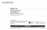 KMM 118 KN - KENWOODmanual.kenwood.com/files/B5A-1340-00.pdf · 2020. 7. 25. · 6 Data Size: B6L (182 mm x 128 mm) Book Size: B6L (182 mm x 128 mm) RADIO Other settings 1 Press the