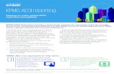 KPMG AEOI Reporting Factsheet...KPMG AEOI data health check KPMG recognise the challenge faced by organisations when dealing with data issues in the short period after year end in
