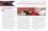 Fall 2015 NEPHROLOGY UPDATE · 2018. 10. 23. · nity to study Mesoamerican Nephropathy abroad. member and new nurse practi - tioner) and a procedure team, both designed to streamline