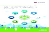 UNIFIED COMMUNICATIONS · A solution was built based on Ericsson-LG iPECS technology combined with SIP trunk network connectivity. The iPECS acted as an enabler to Setford’s business