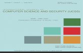 INTERNATIONAL JOURNAL OF COMPUTER · 2015. 6. 17. · INTERNATIONAL JOURNAL OF COMPUTER SCIENCE AND SECURITY (IJCSS) VOLUME 7, ISSUE 2, 2013 EDITED BY DR. NABEEL TAHIR ISSN (Online):