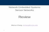 CS649 Sensor Networksmchang/cs450/CS450.FA2013.Week.09.Review.pdf · 2013. 10. 29. · MAC and its Classification Medium Access Control (MAC) When and how nodes access the shared