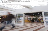 Complete Entrance Solutions for Retail€¦ · portfolio in entrance automation n n n With more than half a century of experience in supporting retailers in their daily business,