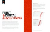 PRINT TRADITIONAL ADVERTISING - Triad · strongly they positively react to print advertising efforts. According to the Nielsen Global Trust in Advertising survey, nearly 70 percent
