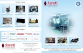 PRODUCT RANGE - Swati Precision · 2017. 9. 8. · SWATI PRECISION TOOL ROOM, BENGALURU Press Tool About Us: SWATI PRECISION TOOL ROOM, is one of the leading manufacturers and suppliers