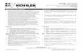 VINTAGE - Kohler Co.resources.kohler.com/plumbing/kohlerapac/pdf/700T-0.pdf · VINTAGE. 2 TOOLS AND MATERIALS REQUIRED (Not Supplied) " Safety glasses Tape measure Pencil Level Blade