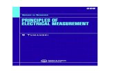 PRINCIPLES OF ELECTRICAL MEASUREMENT...3.1.2. The moving coil meters 74 3.1.3. The moving iron meters 81 3.1.4. Electrodynamic meters wattmeters 82 3.1.5. Induction type watt-hour