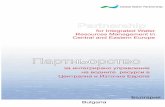 Global Water Partnership - solvo.bgPartnership for Integrated Water Resources Management in Central and Eastern Europe Global Water Partnership Ïàðòíüîðñòâî çà èíòåãðèðàíî