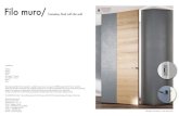 DAYORIS Doors | Modern Doors, Custom doors made to ... Filo Muro/ primed finish, to match the wall .