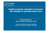 Health economic evaluation of vaccine: the example of varicella … · 2019. 2. 26. · Impact on herpes zoster incidence-500 1,000 1,500 2,000 2,500 3,000 3,500 4,000 4,500 5,000