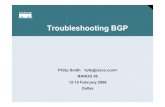 Troubleshooting BGP...R2#sh ip bgp neigh 3.3.3.3 BGP neighbor is 3.3.3.3, remote AS 2, external link BGP version 4, remote router ID 0.0.0.0 BGP state = Idle Last read 00:00:04, hold